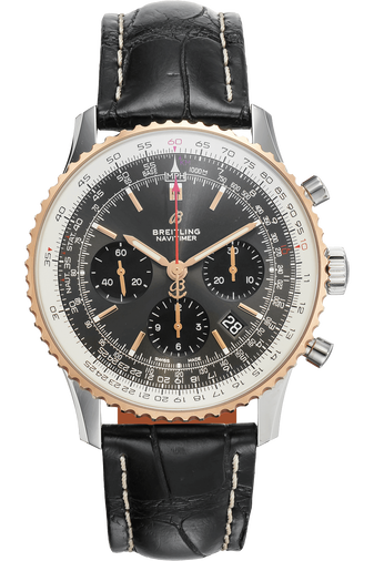 Navitimer Rose Gold and Stainless Steel Automatic