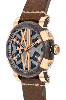 Titanic DNA Steampunk Rose Gold and PVD Stainless Steel Automatic