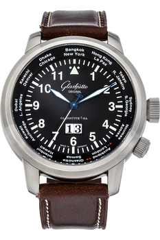 Senator Navigator Worldview Stainless Steel Automatic