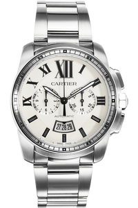 Calibre de Cartier Chronograph Stainless Steel Automatic