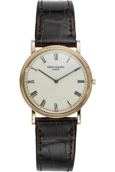 Calatrava Reference 3520 Yellow Gold Manual