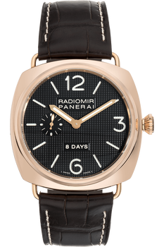 Radiomir 8 Days Rose Gold Manual