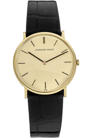 Classic Circa 1960s Yellow Gold Manual