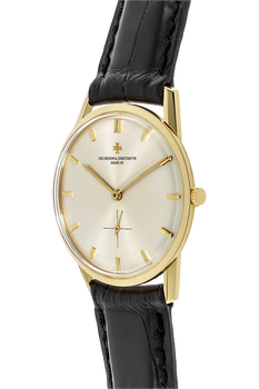 Classic Round Circa 1960s Yellow Gold Manual