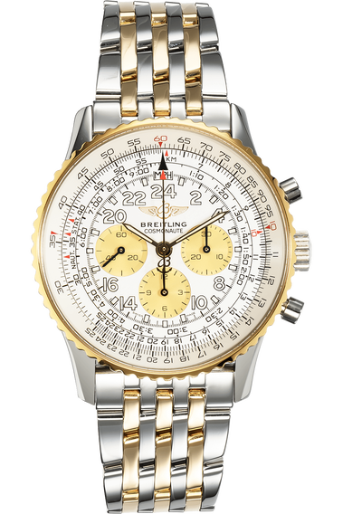 Navitimer Cosmonaute Yellow Gold and Stainless Steel Manual