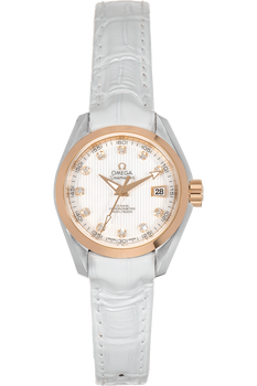 Seamaster Aqua Terra Co-Axial Rose Gold and Stainless Steel Automatic