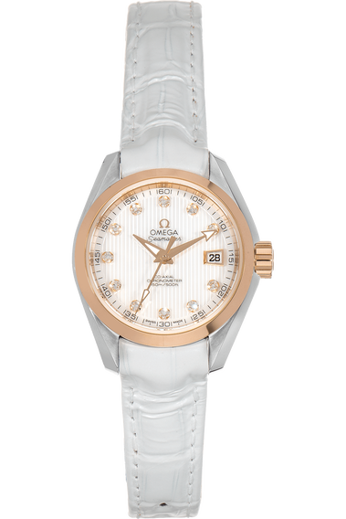 Seamaster Aqua Terra Co-Axial Rose Gold and Stainless Steel Automatic