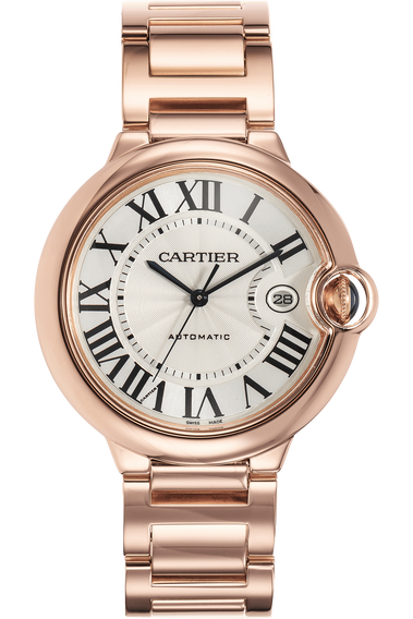 Pre-Owned Cartier Ballon Bleu Rose Gold Automatic