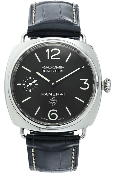 Radiomir Black Seal Logo Stainless Steel Manual