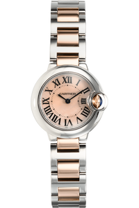 Ballon Bleu Rose Gold and Stainless Steel Quartz