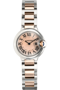 Ballon Bleu Rose Gold and Stainless Steel Quartz
