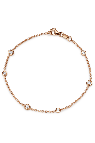 Floating Diamonds Bracelet 0.25 ct.