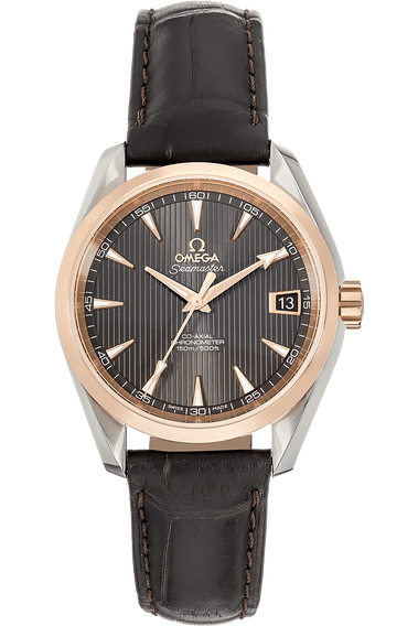 Omega rose top gold aqua terra