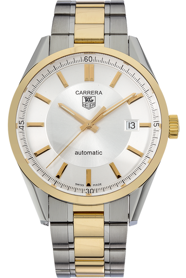 Carrera Calibre 5 Yellow Gold and Stainless Steel Automatic