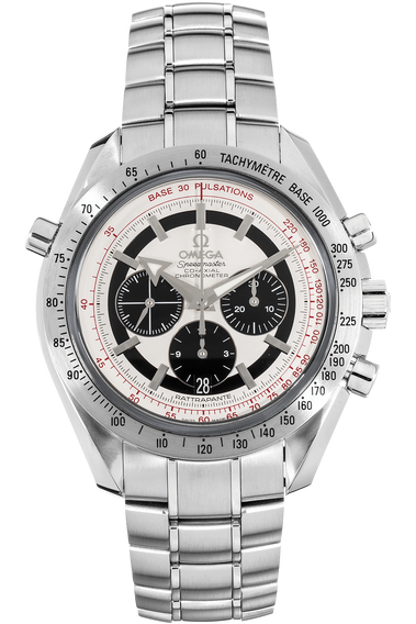 Speedmaster Broad Arrow Rattrapante Stainless Steel Automatic