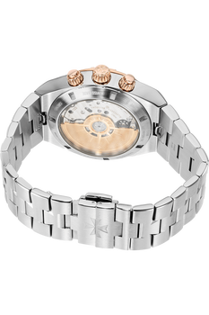 Overseas Rose Gold and Stainless Steel Automatic