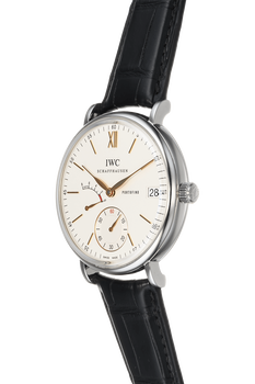 Portofino-Hand Wound Eight Days Stainless Steel Manual