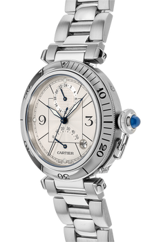 Pasha GMT Power Reserve Stainless Steel Automatic