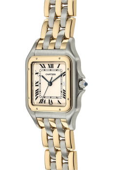 Panthere Yellow Gold and Stainless Steel Quartz