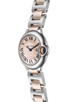 Ballon Bleu Rose Gold and Stainless Steel Quartz