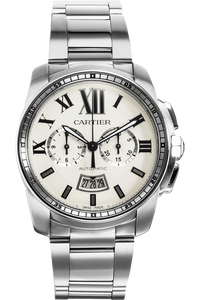 Calibre de Cartier Chronograph Stainless Steel Automatic