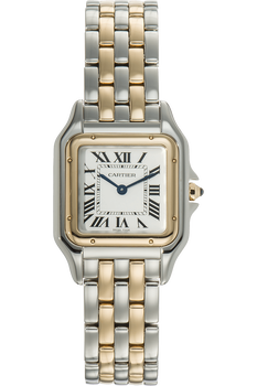 Panthere Yellow Gold and Stainless Steel Quartz