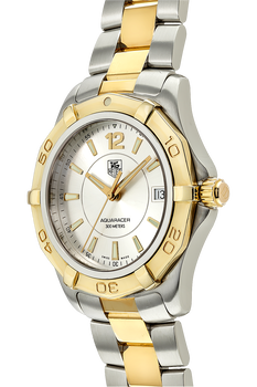 Aquaracer Yellow Gold-Plated and Stainless Steel Quartz