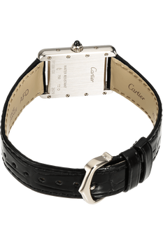 Tank Louis Cartier White Gold Quartz