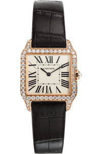 Santos Dumont Rose Gold Quartz