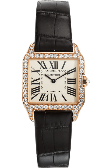 Santos Dumont Rose Gold Quartz