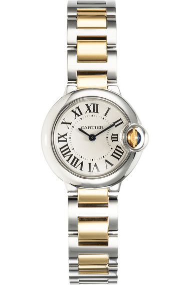 Ballon Bleu Yellow Gold and Stainless Steel Quartz