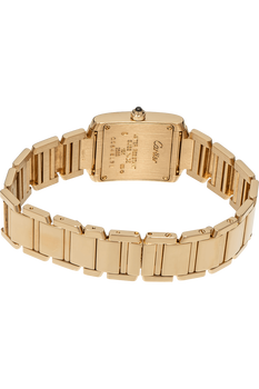 Tank Francaise Yellow Gold Quartz