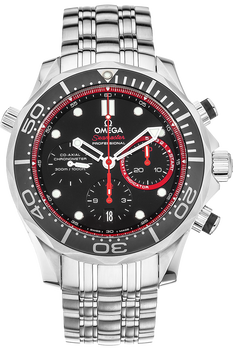 Seamaster Co-Axial Chronograph ETNZ Stainless Steel Automatic