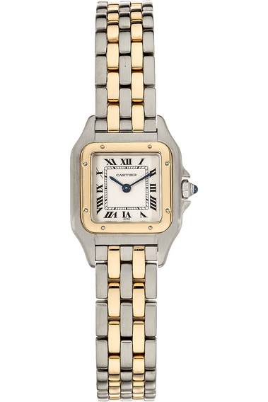 Panthere Yellow Gold and Stainless Steel Quartz