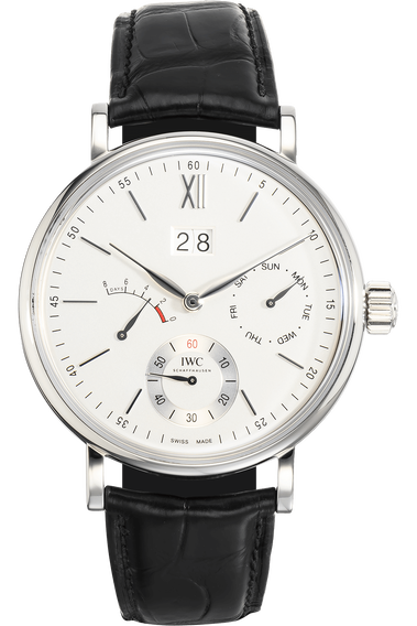 Portofino Hand-Wound Day &amp; Date Stainless Steel Manual