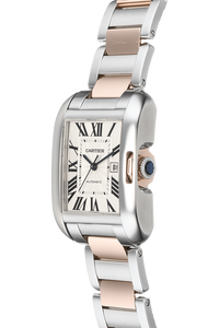 Tank Anglaise Rose Gold and Stainless Steel Automatic