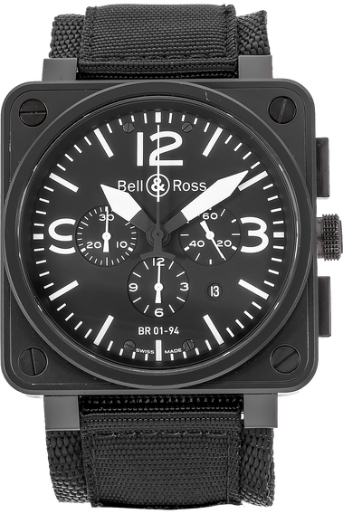 BR01 Chronograph PVD Stainless Steel Automatic