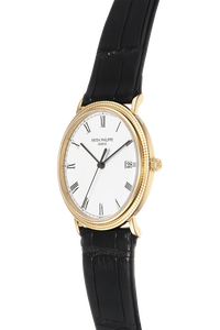 Calatrava Reference 3944 Yellow Gold Quartz