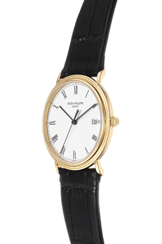 Calatrava Reference 3944 Yellow Gold Quartz