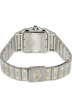Santos Galbee Yellow Gold and Stainless Steel Quartz