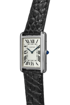 Pre Owned Cartier Tank Solo Stainless Steel Quartz