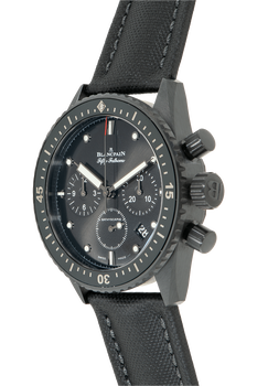 Bathyscaphe Chronographe Flyback Ceramic Black Automatic