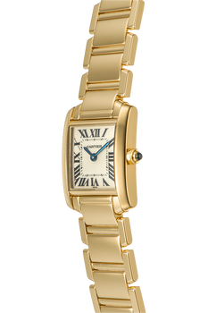 Tank Francaise Yellow Gold Quartz