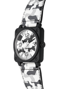 BR 03-92 White Camo Ceramic Automatic