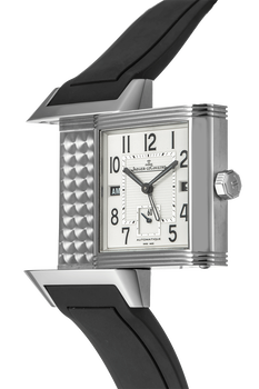 Reverso Squadra Hometime Stainless Steel Automatic