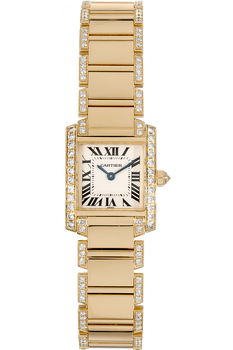 Tank Francaise Yellow Gold Quartz