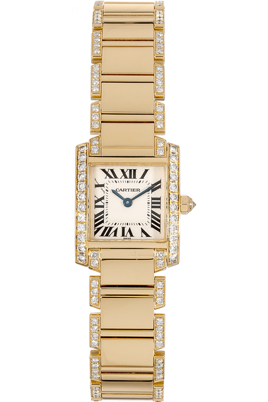 Tank Francaise Yellow Gold Quartz