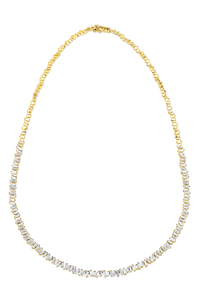 Classic Diamond Tennis Necklace