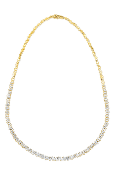 Classic Diamond Tennis Necklace