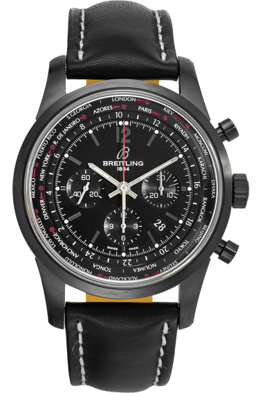 Transocean Chronograph Limited Edition DLC Stainless Steel Automatic